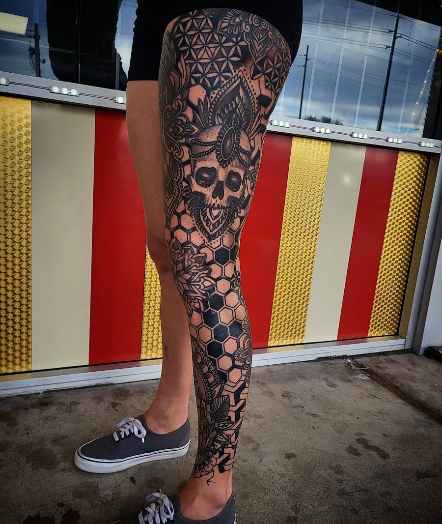 Custom tattoo piece