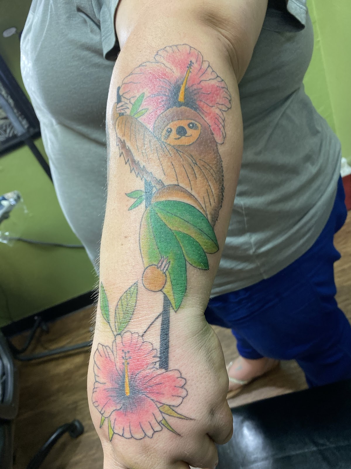 Detailed tattoo art