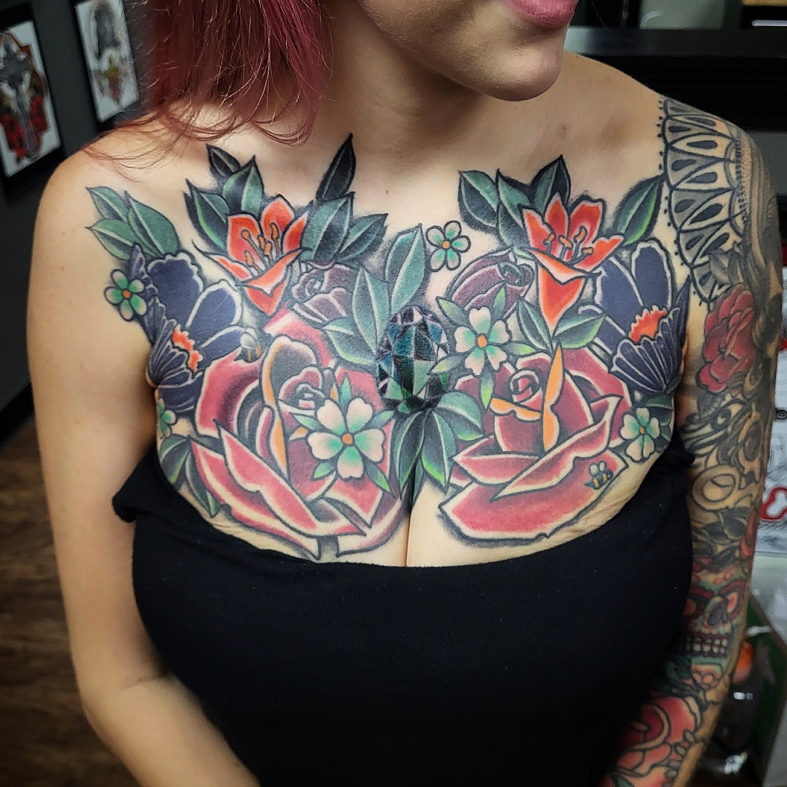 Detailed custom tattoo