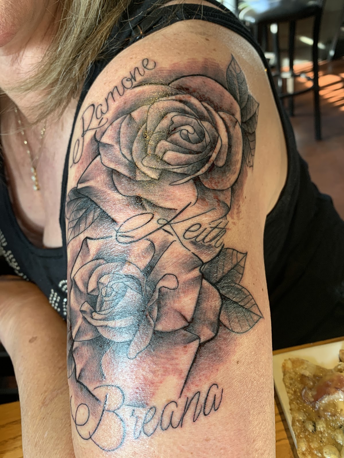 Tattoo session at Evocative